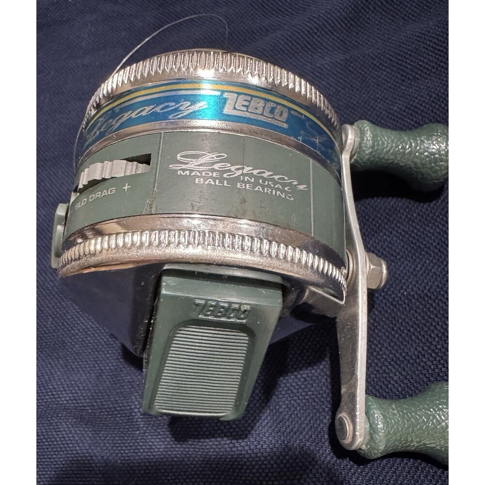 Vintage Zebco legacy 33 Ball Bearing Spin Cast Fishing Reel Made In USA